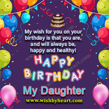 Deep Birthday wishes for Daughter