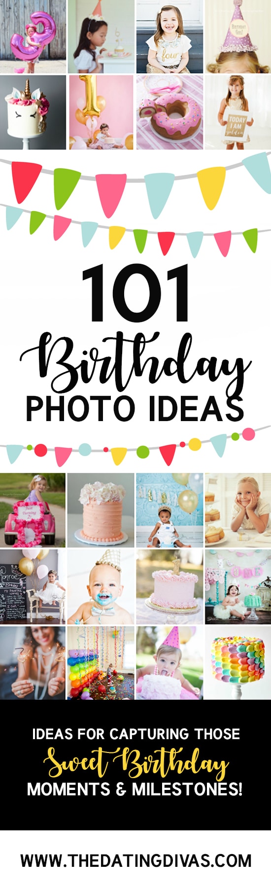 101 Birthday Photography Ideas