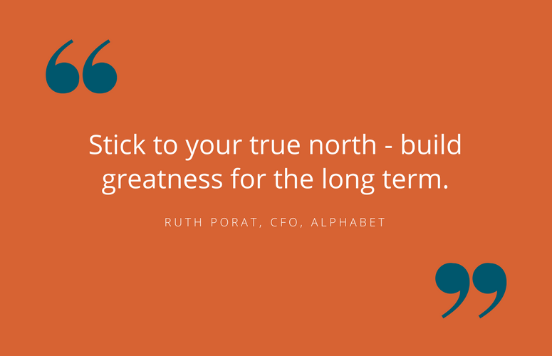 Motivational quote by successful business woman: Ruth Porat
