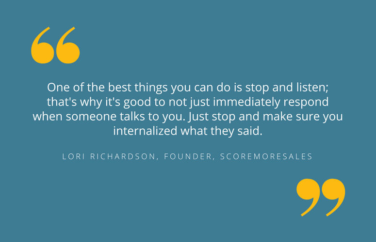 Motivational quote by successful business woman: Lori Richardson