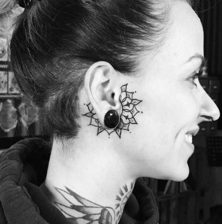 Ear tattoos