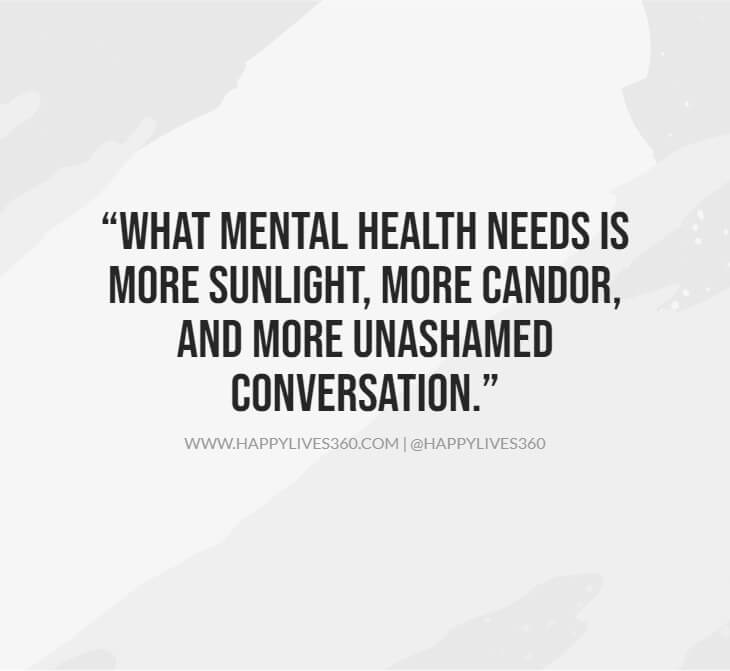 2important to raise awareness about mental illness quotes