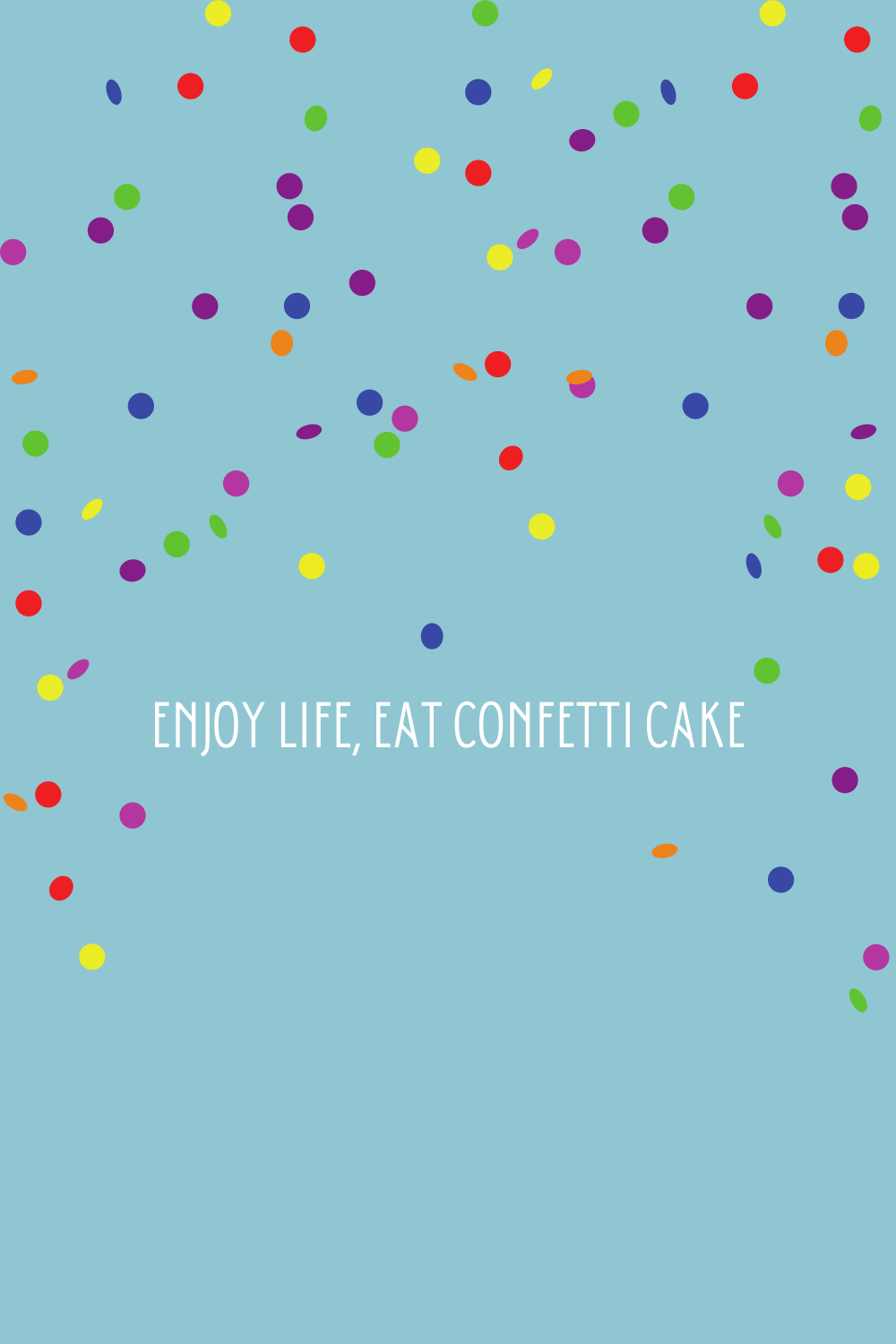 confetti captions & quotes for birthdays