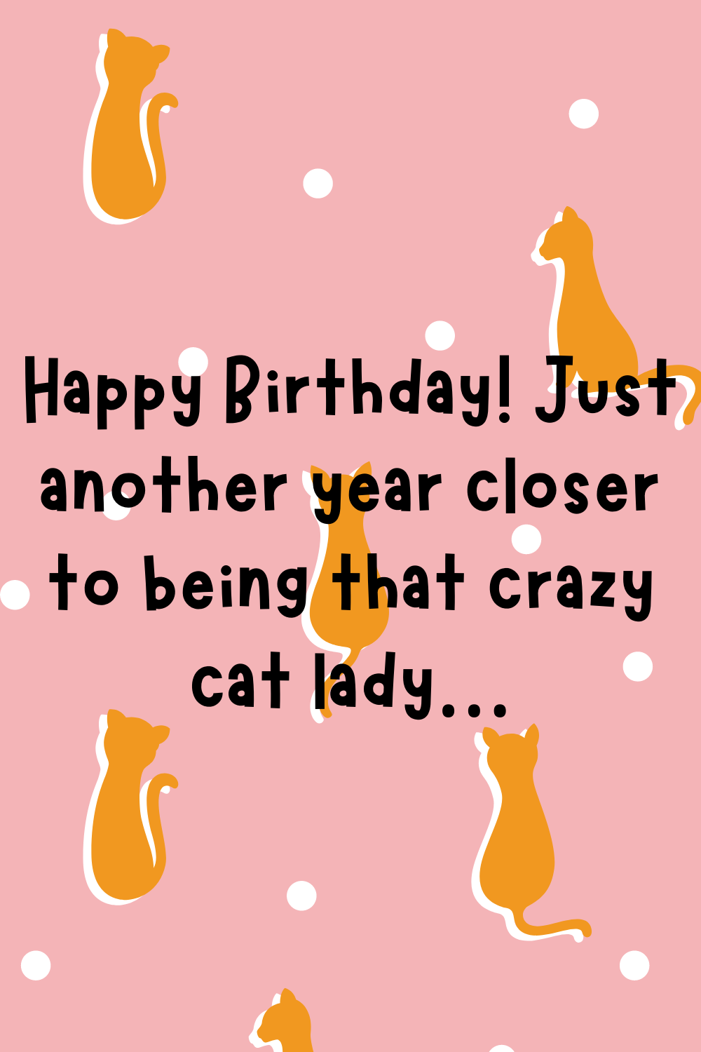 cat lady birthday quotes