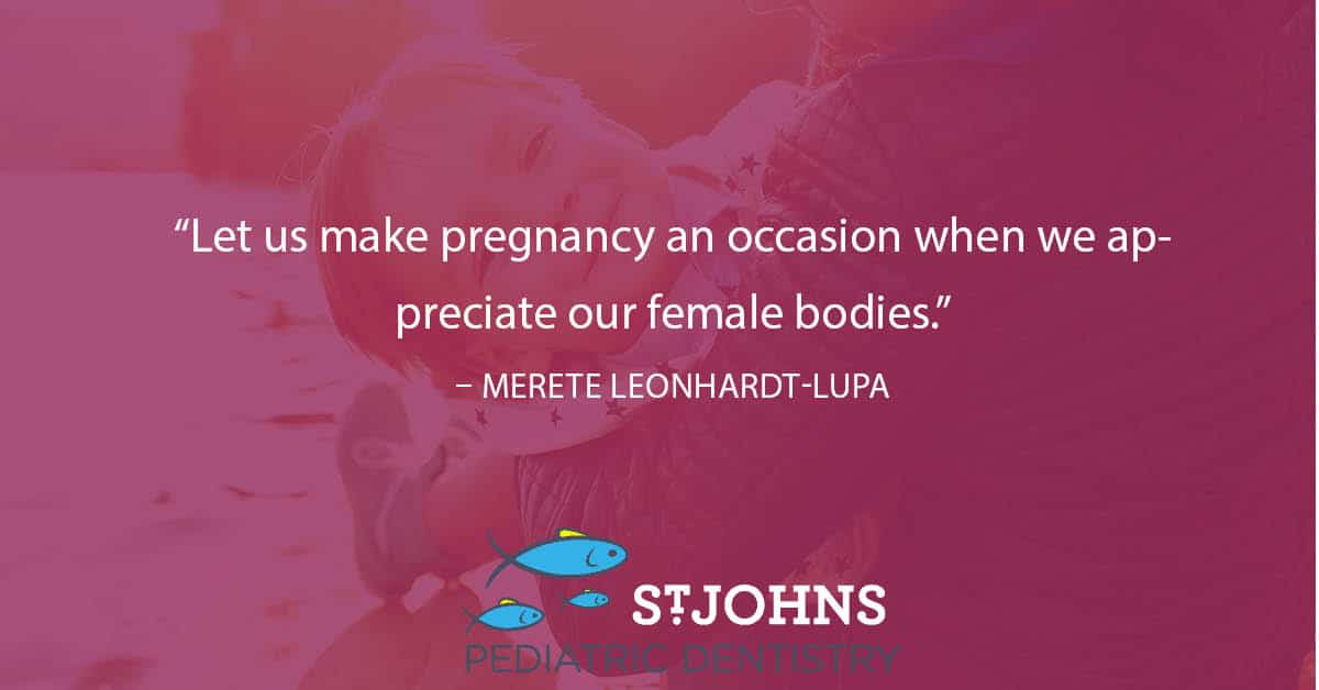“Let us make pregnancy an occasion when we appreciate our female bodies.” - Merete Leonhardt-Lupa