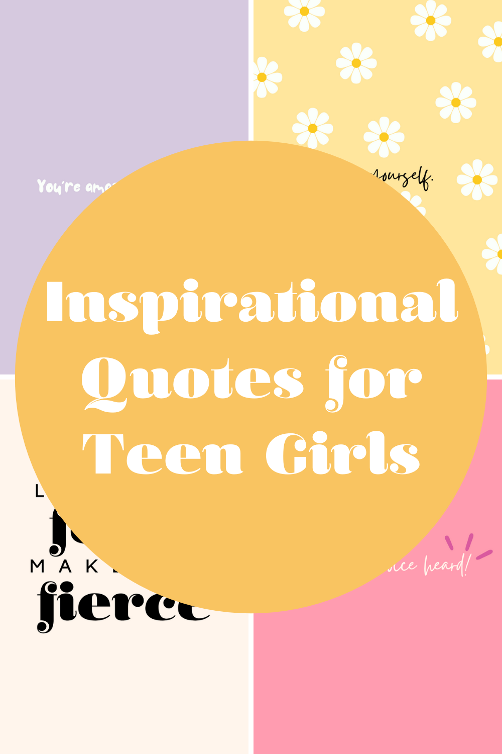 Inspirational Quotes for Teen Girls