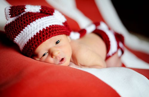 Baby Christmas Photo Ideas - Newborn Photo Ideas