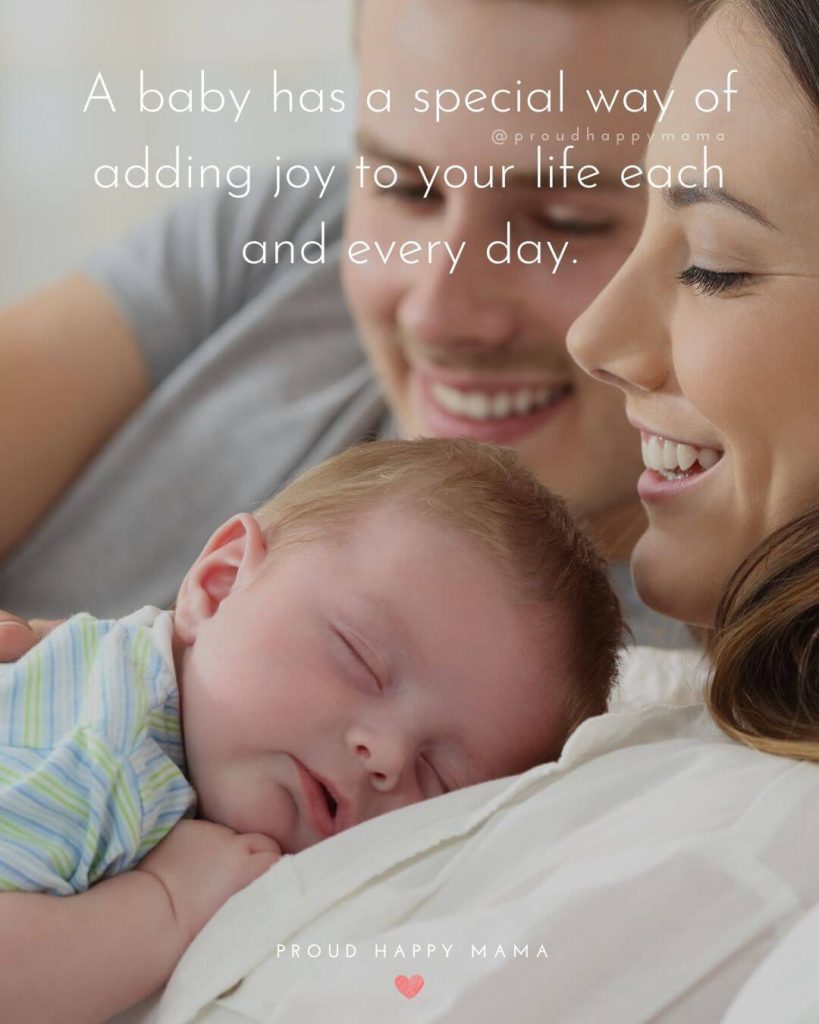Baby Wishes Card | A baby has a special way of adding joy to your life each and every day.