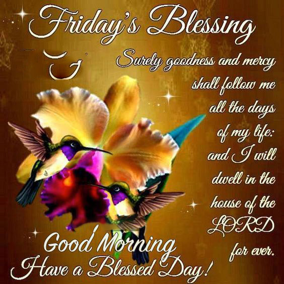 Blessing Good Morning Friday quotes