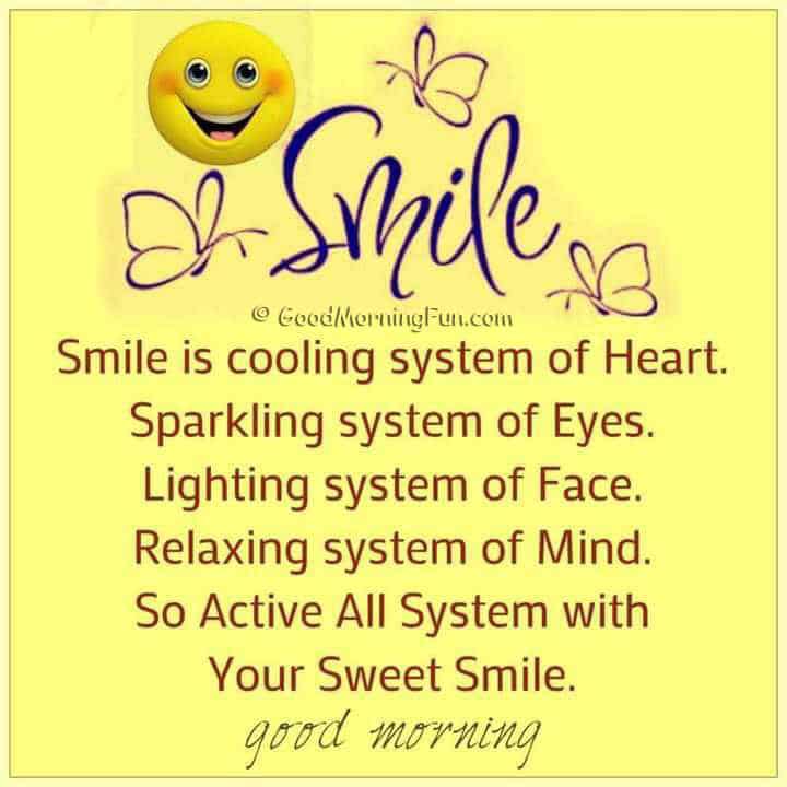 Beautiful Smile Definition Quote - Good Morning