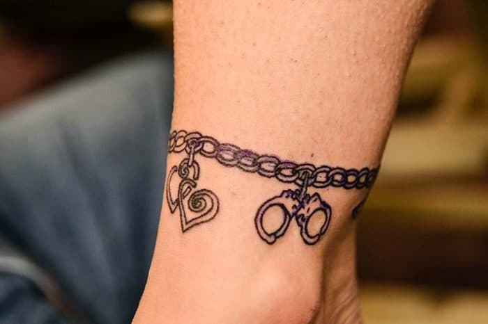 21 Bracelet Tattoo Ideas That Look Like Jewelry  StayGlam