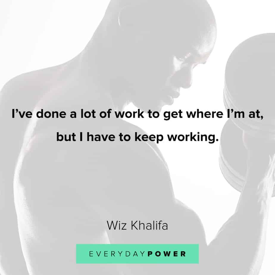 best Rap Quotes about hard work