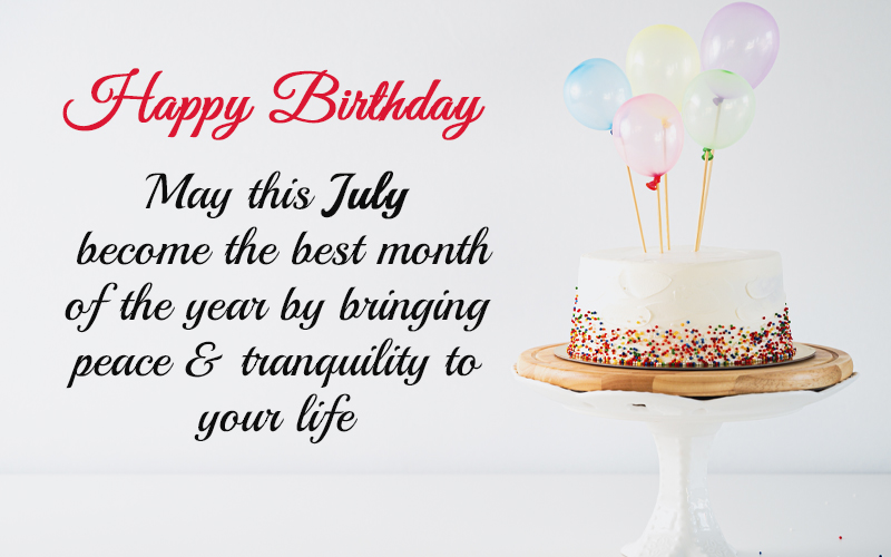 Born In July Quotes & Wishes