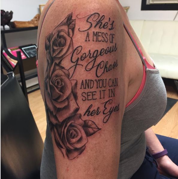Cool And Pretty Pics Quote Tattoos Design For Girls