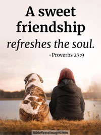 Friendship Bible Verses