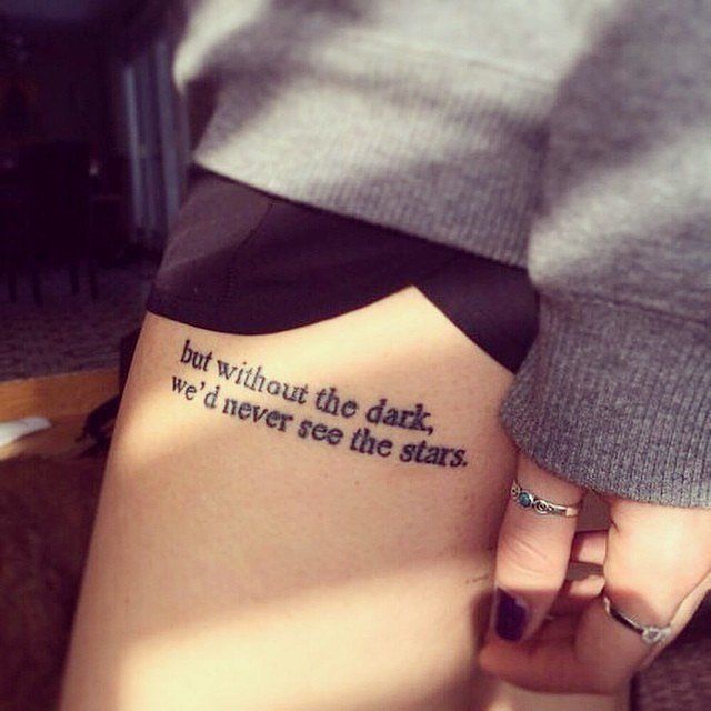 Girly Quotes Tattoos (11)