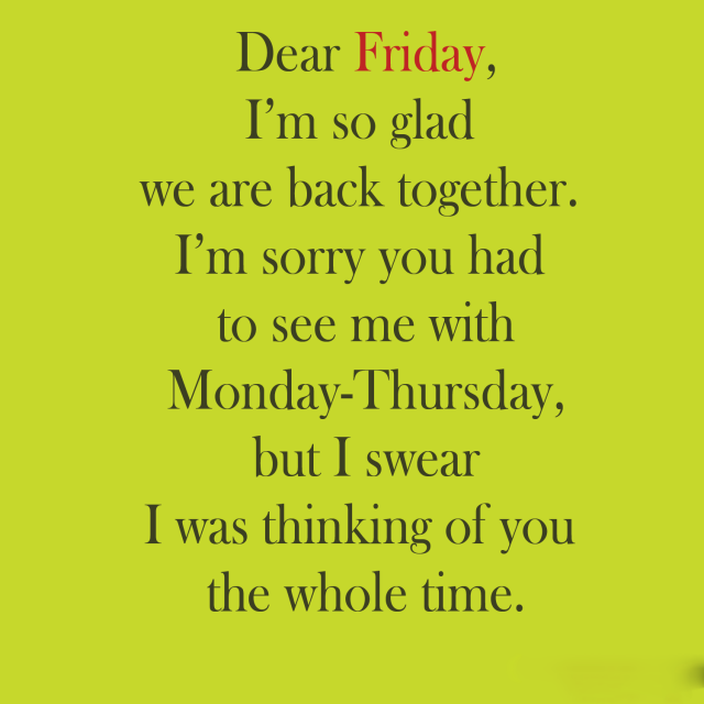 Lovely Happy Friday quotes