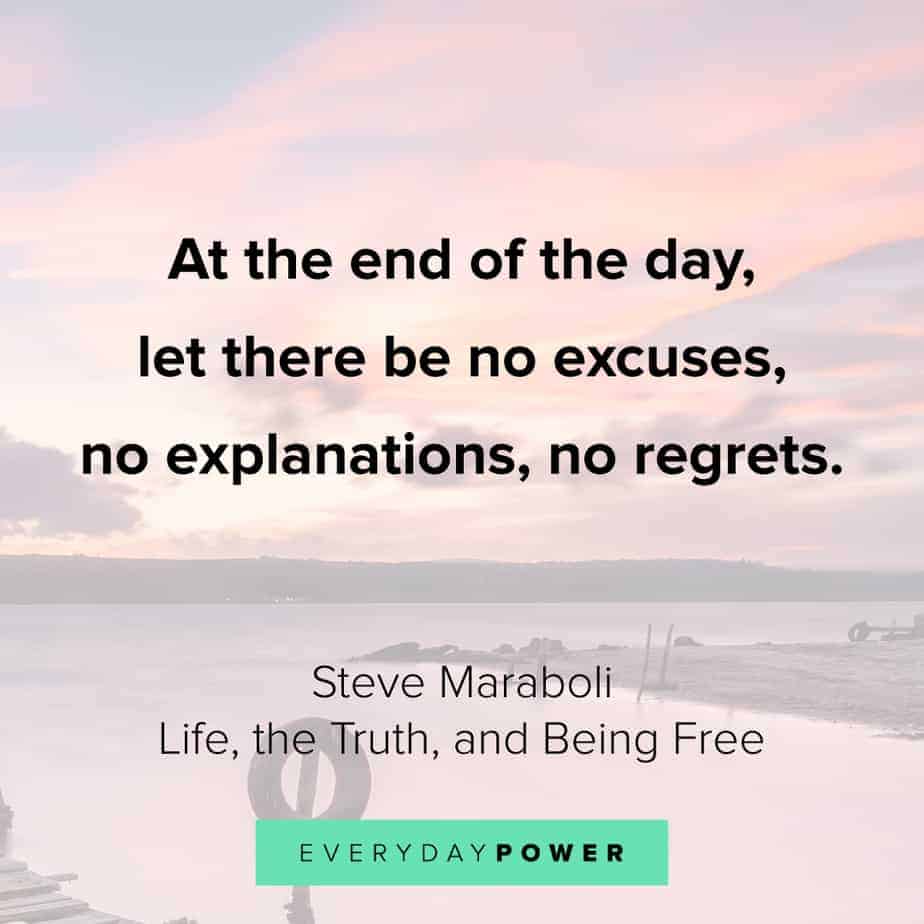 gratitude quotes about excuses