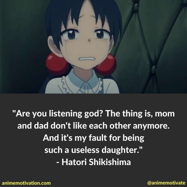 saddest anime quotes