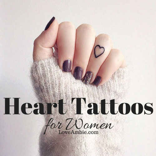 Heart Tattoo Designs - Heart Tattoo Ideas For Women