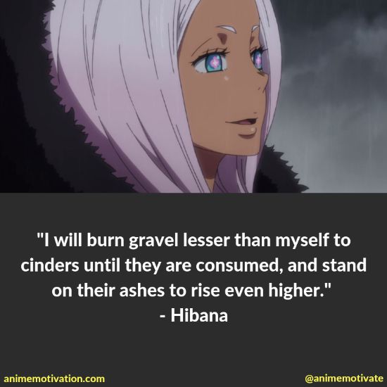 hibana quotes fire force 6