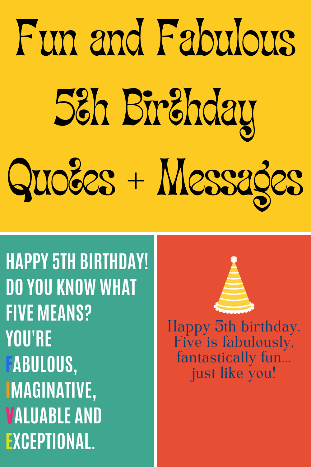 5th Birthday Quotes
