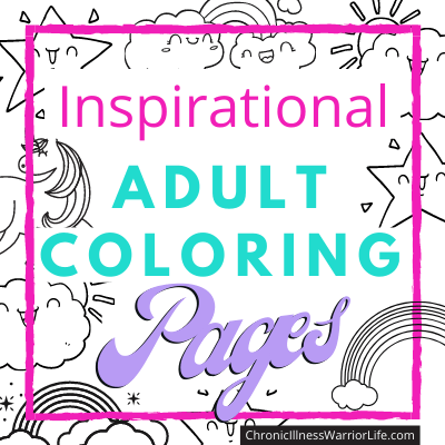 inspirational adult coloring objects