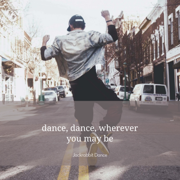 find yourself and lose yourself in dance
