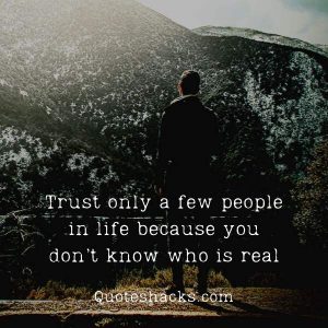 Fake vs real people quotes