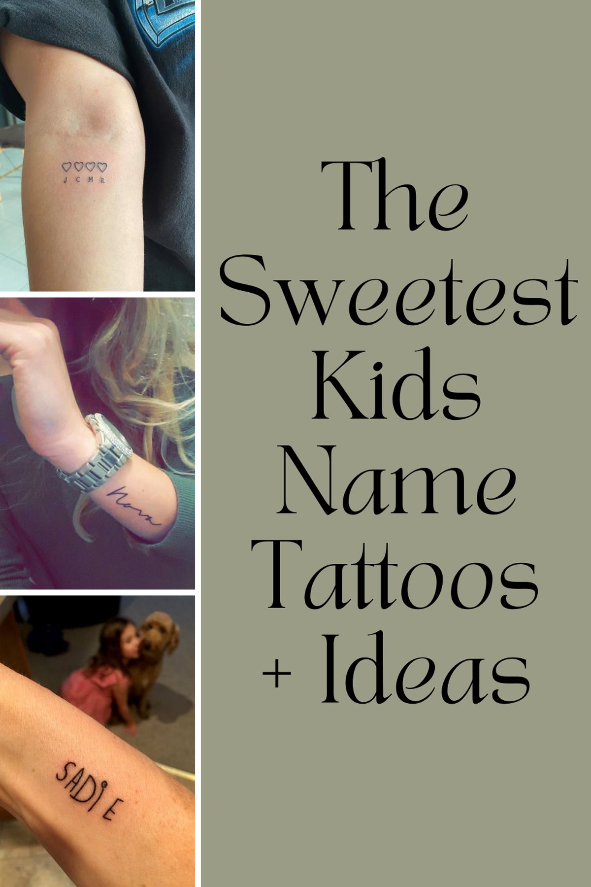 Kids Name Tattoos