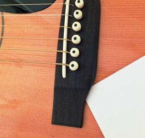 Loose Acoustic Guitar Bridge