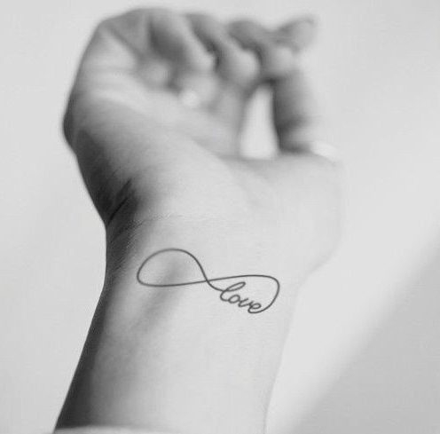 Love Infinity Tattoo