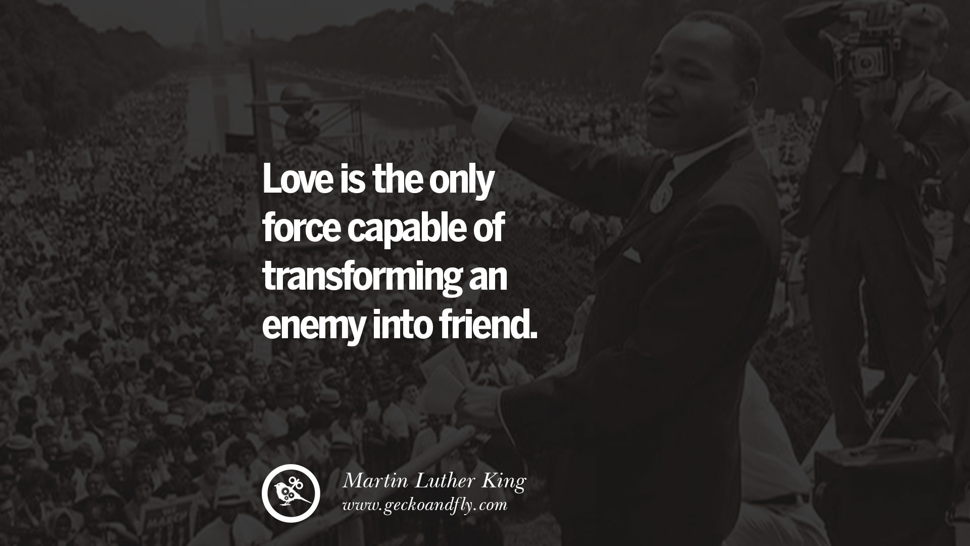 In the end, we will remember not the works of our enemies, but the silence of our friends. Quote by Marin Luther King