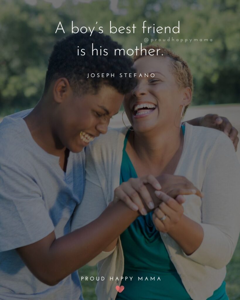 Mother Son Quotes - A boy’s best friend is his mother.- Joseph Stefano