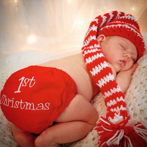 Newborn Christmas Photo Ideas