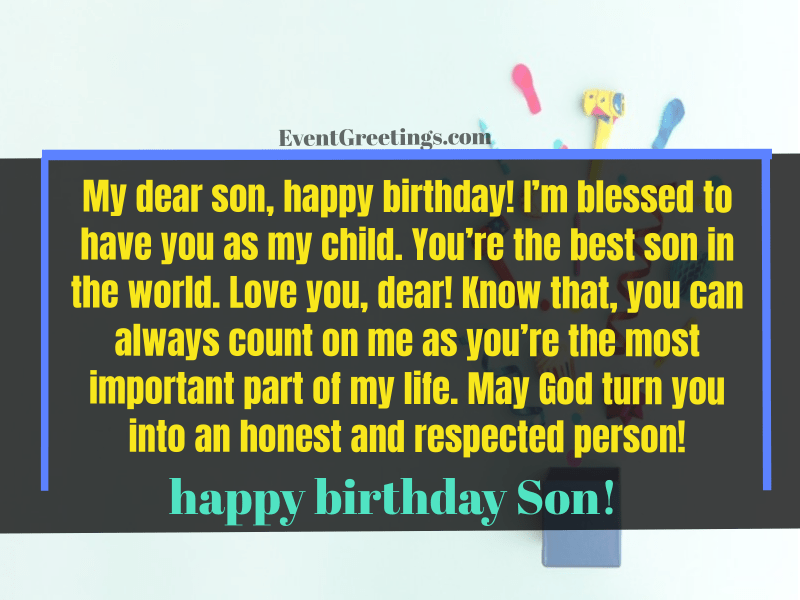 quotes from mother to son on his birthday
