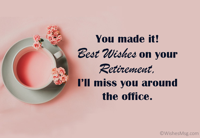 Best Wishes on Retirement of a Colleague