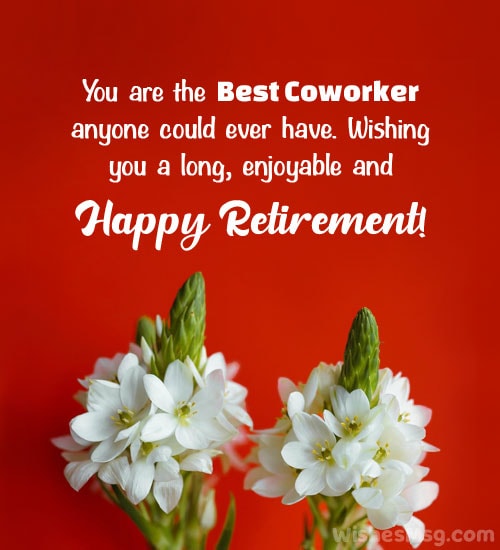 retirement wishes for coworker