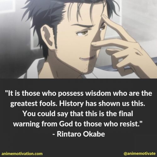 Rintaro Okabe Quotes