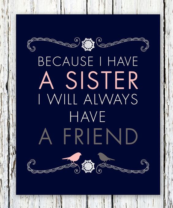 Sister Quote Friend