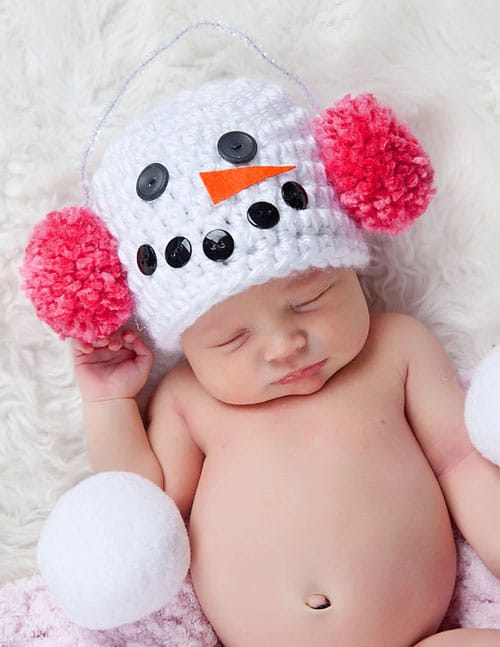 Snowman Baby Christmas Picture Ideas