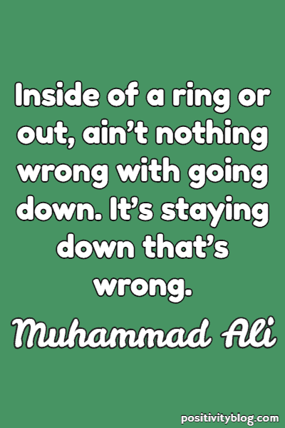 Stay Strong Quotes by Muhammad Ali