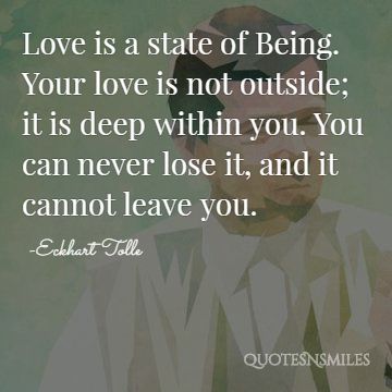 you can never lose your love - quotes